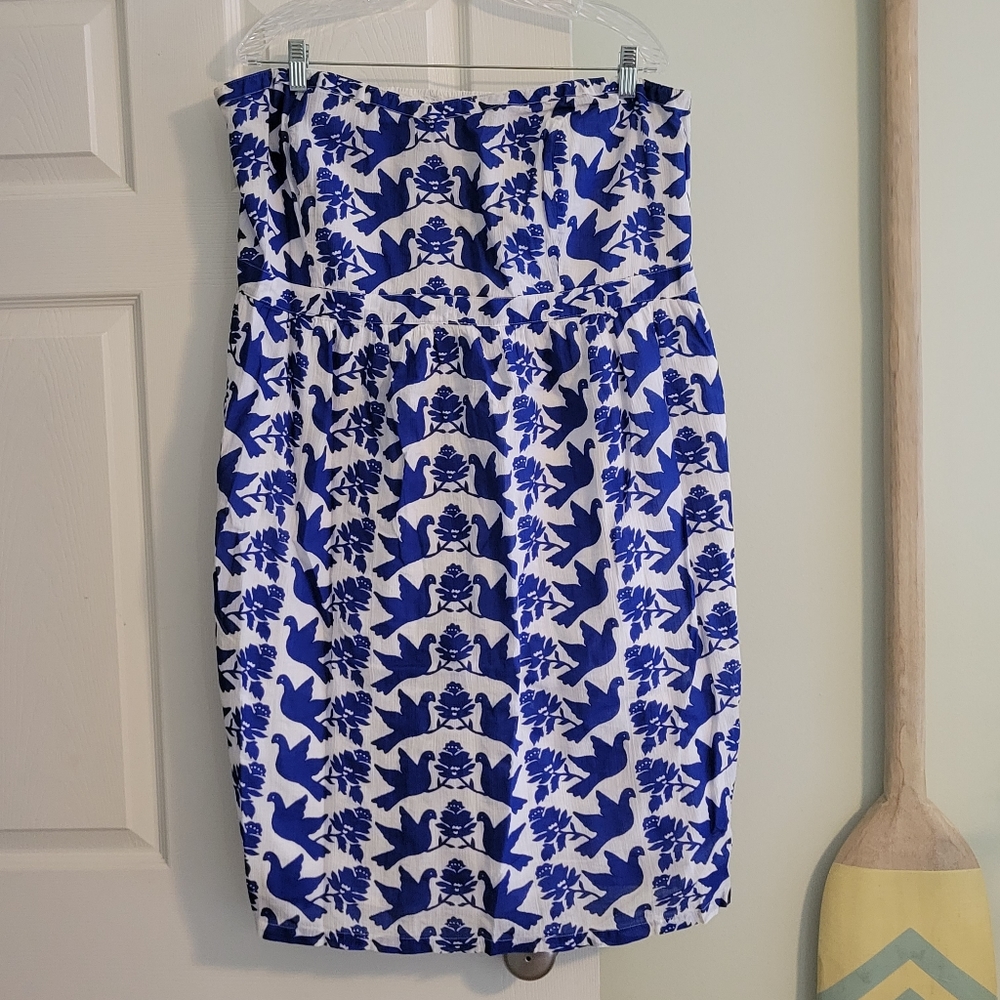Old Navy Bird Print Dress Plus 3x